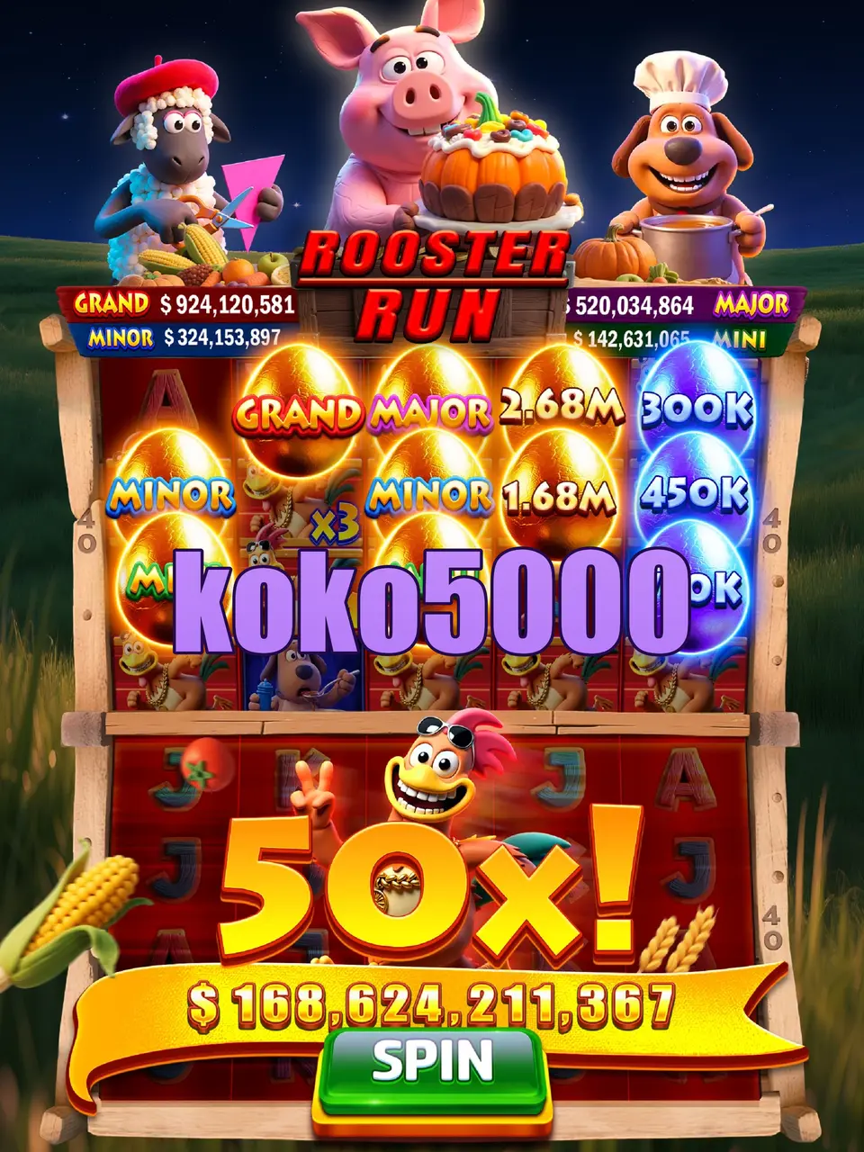 koko5000 Masuk